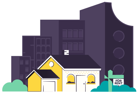 Landlords house illustration